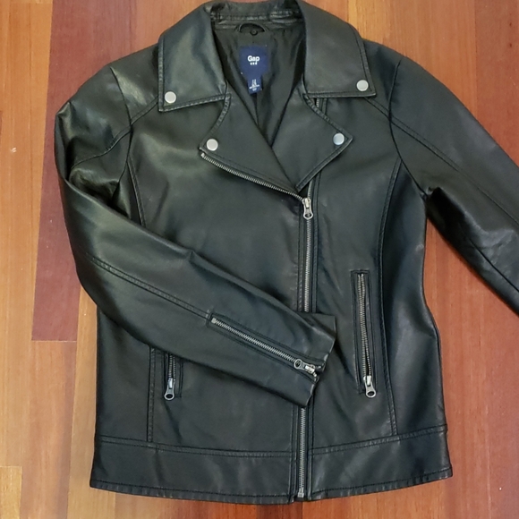 GAP Jackets & Blazers - Gap vegan leather jackets